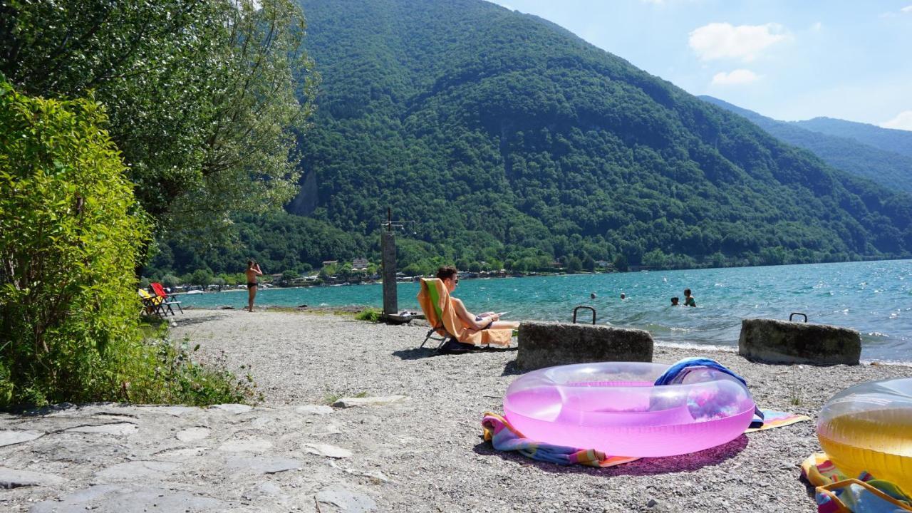 Vakantiehuis Casasdecasper - Camping Italie Hotel Porlezza Luaran gambar